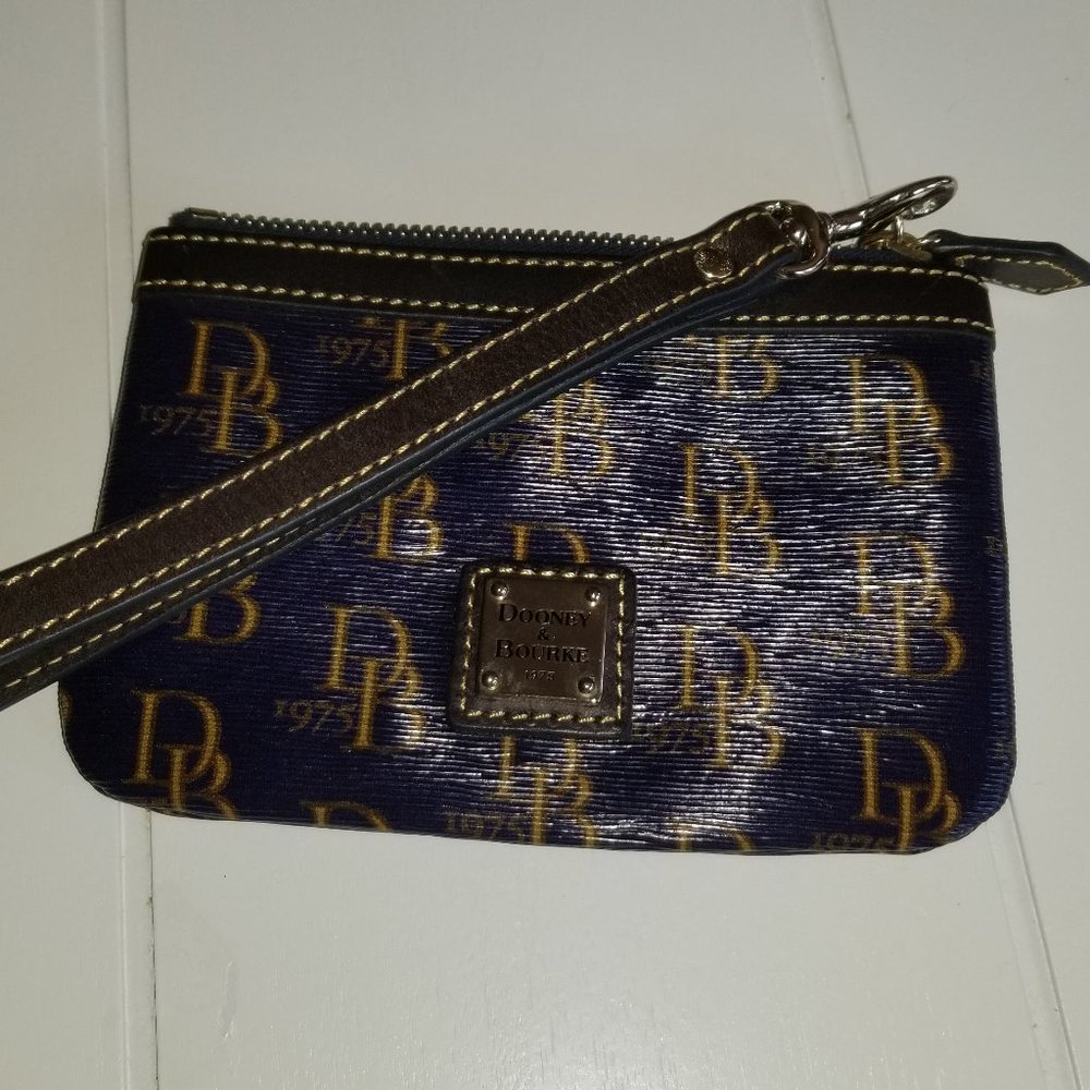 Dooney & Bourke 1975 Signature Coin Purse